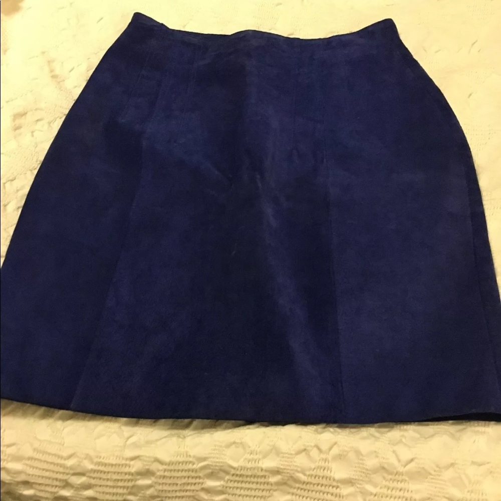 CAMPAGNE INTERNATIONALE EXPRESS ROYAL BLUE SKIRT